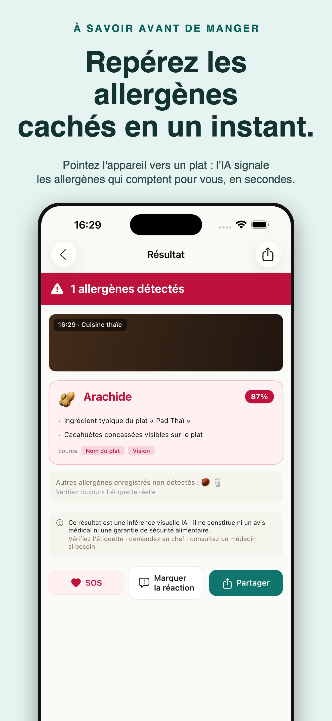 AllergyLens : scan allergènes — 1
