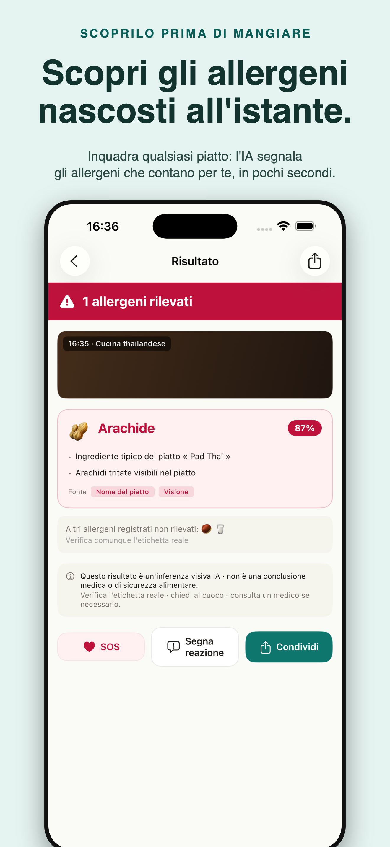 AllergyLens: scanner allergeni — 1