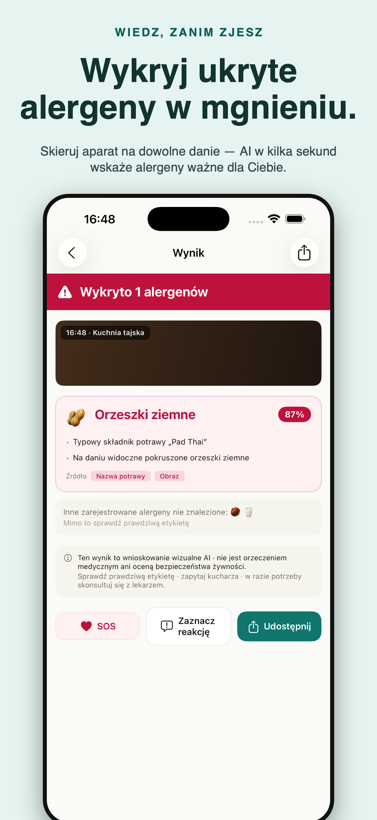 AllergyLens: skaner alergenów — 1