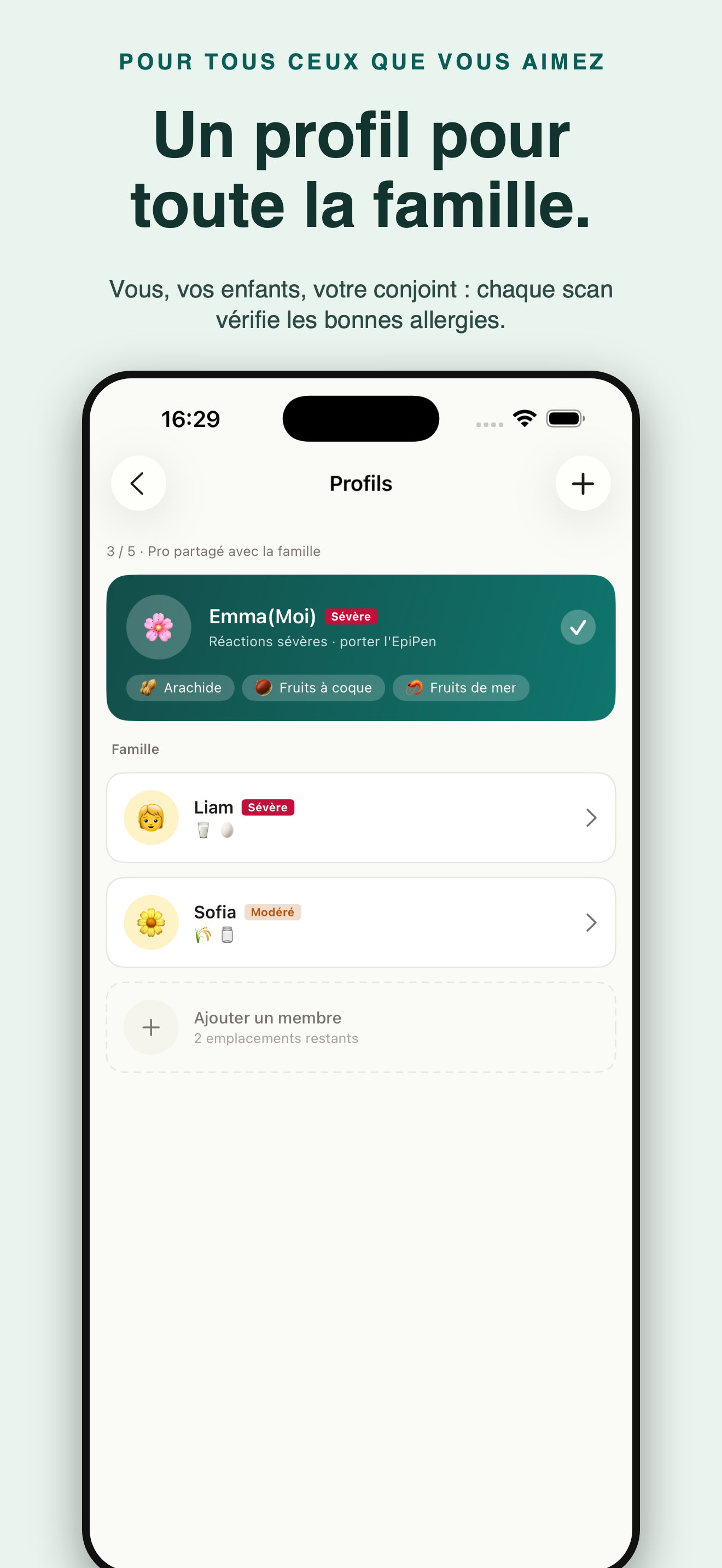 AllergyLens : scan allergènes — 3