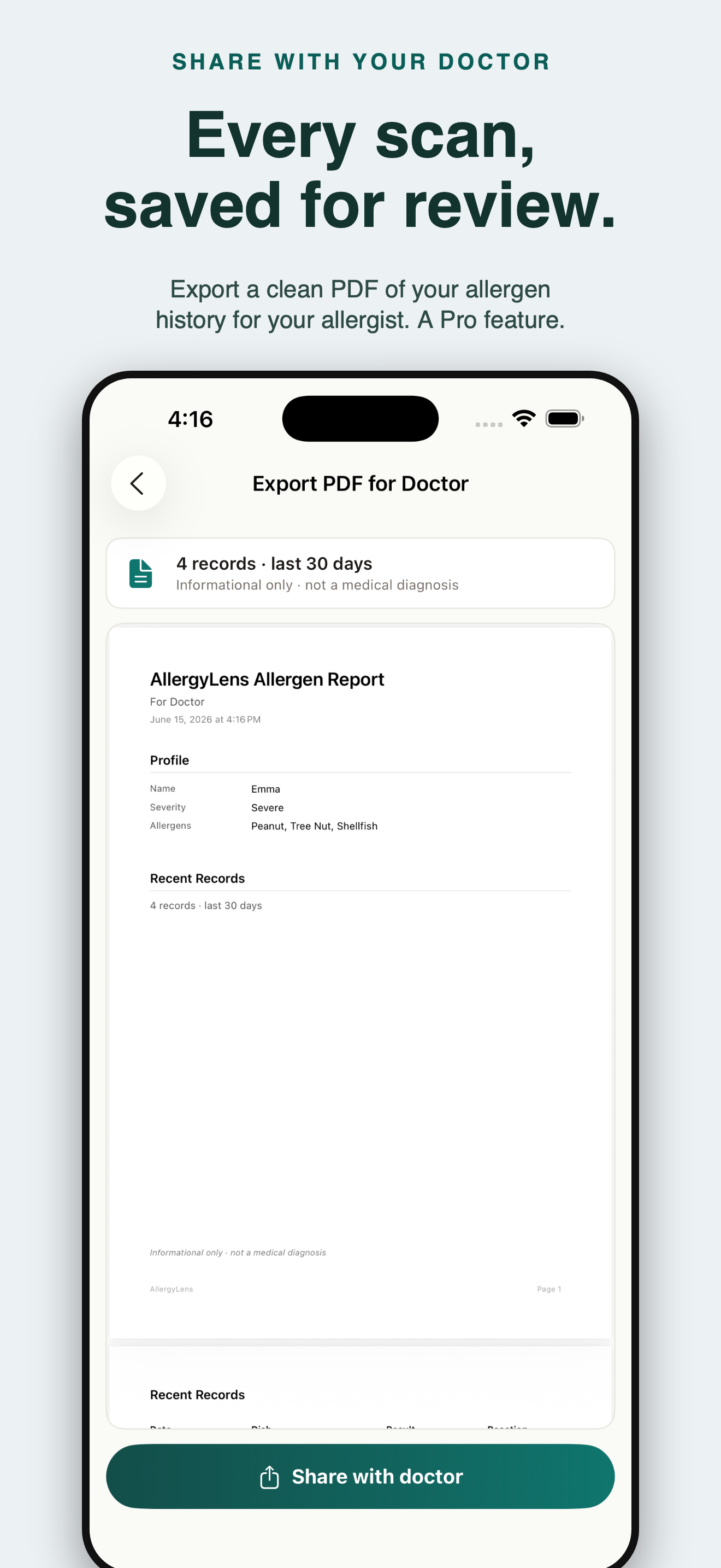 AllergyLens: Allergen Scanner — 5
