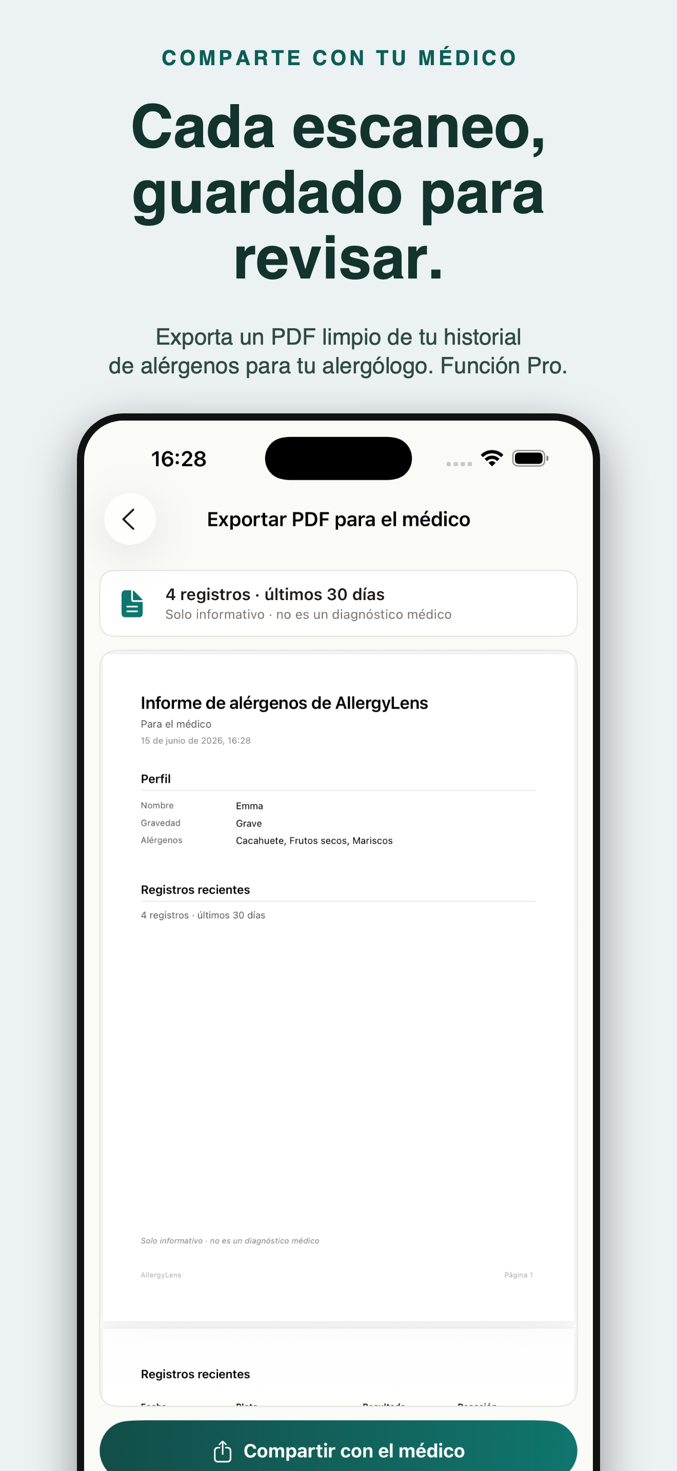 AllergyLens: Escáner alérgenos — 5