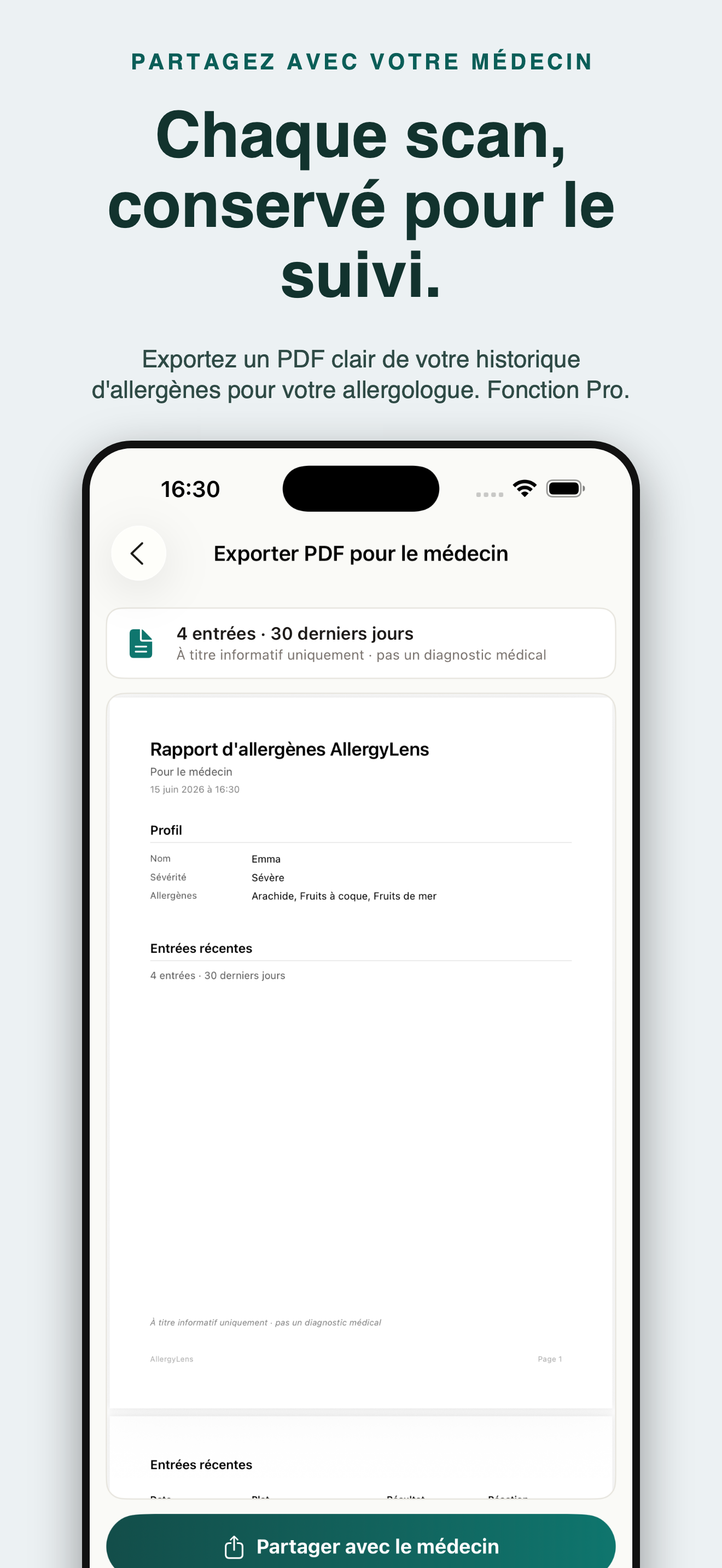 AllergyLens : scan allergènes — 5