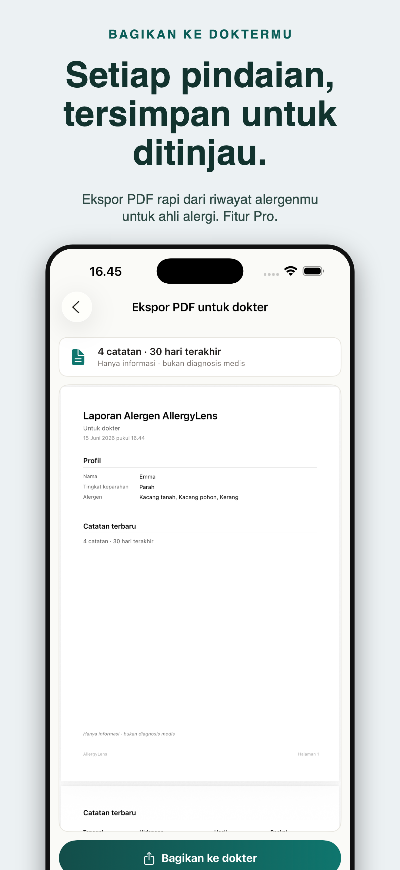 AllergyLens: Pemindai Alergen — 5