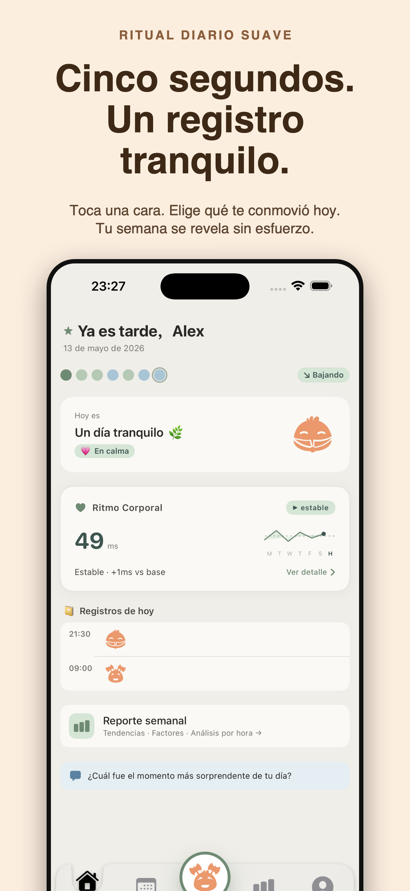 Cozy: Ánimo y Mascota — 1