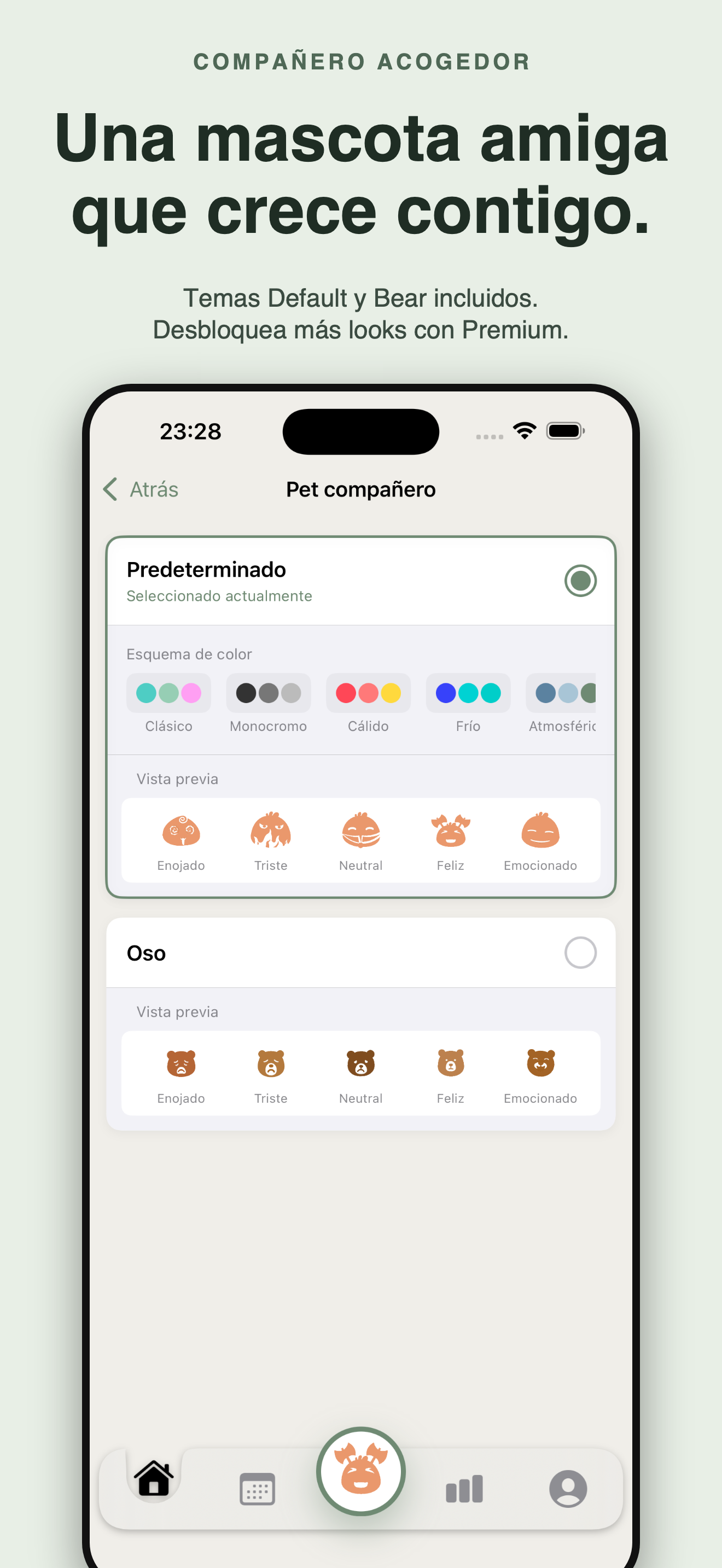 Cozy: Ánimo y Mascota — 2