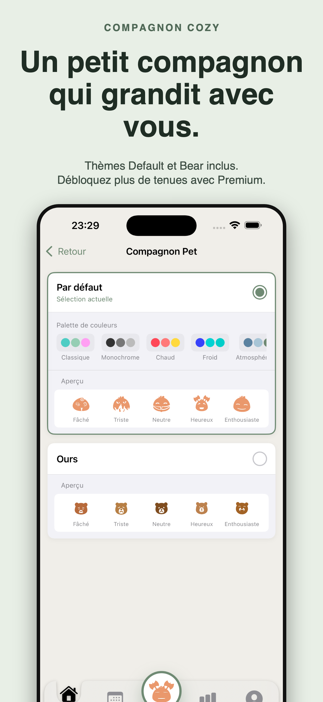 Cozy : Humeur et compagnon — 2