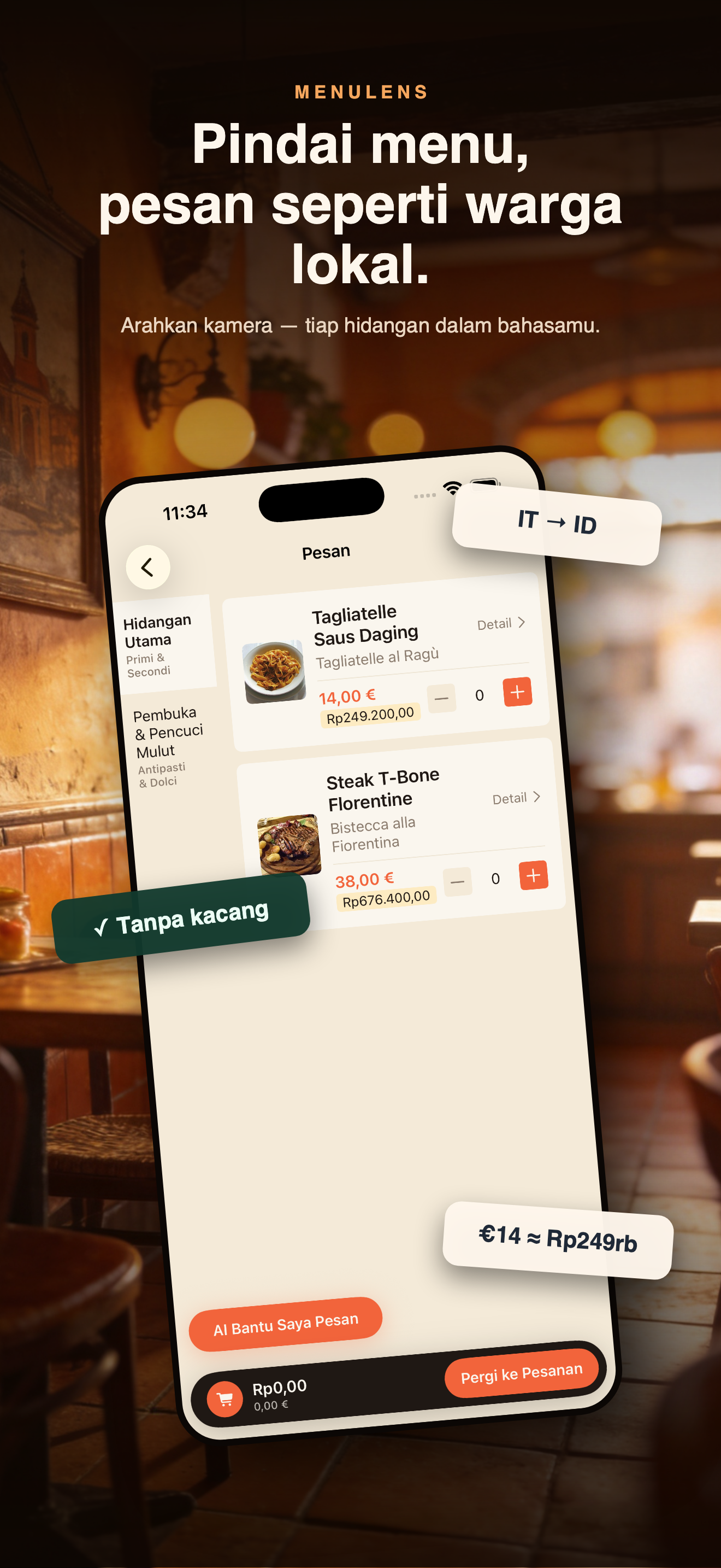 MenuLens-Penerjemah menu asing — 1