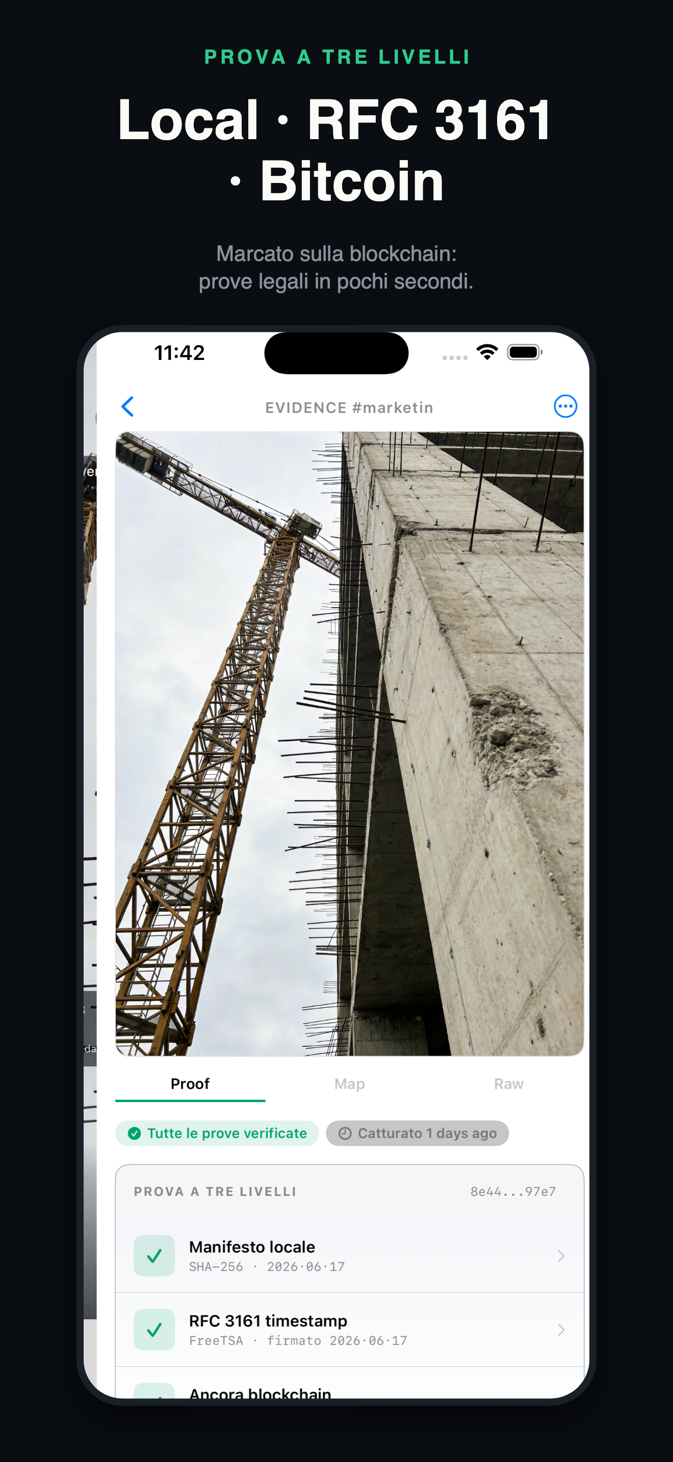 ProofLens-Prova Digitale Certa — 2