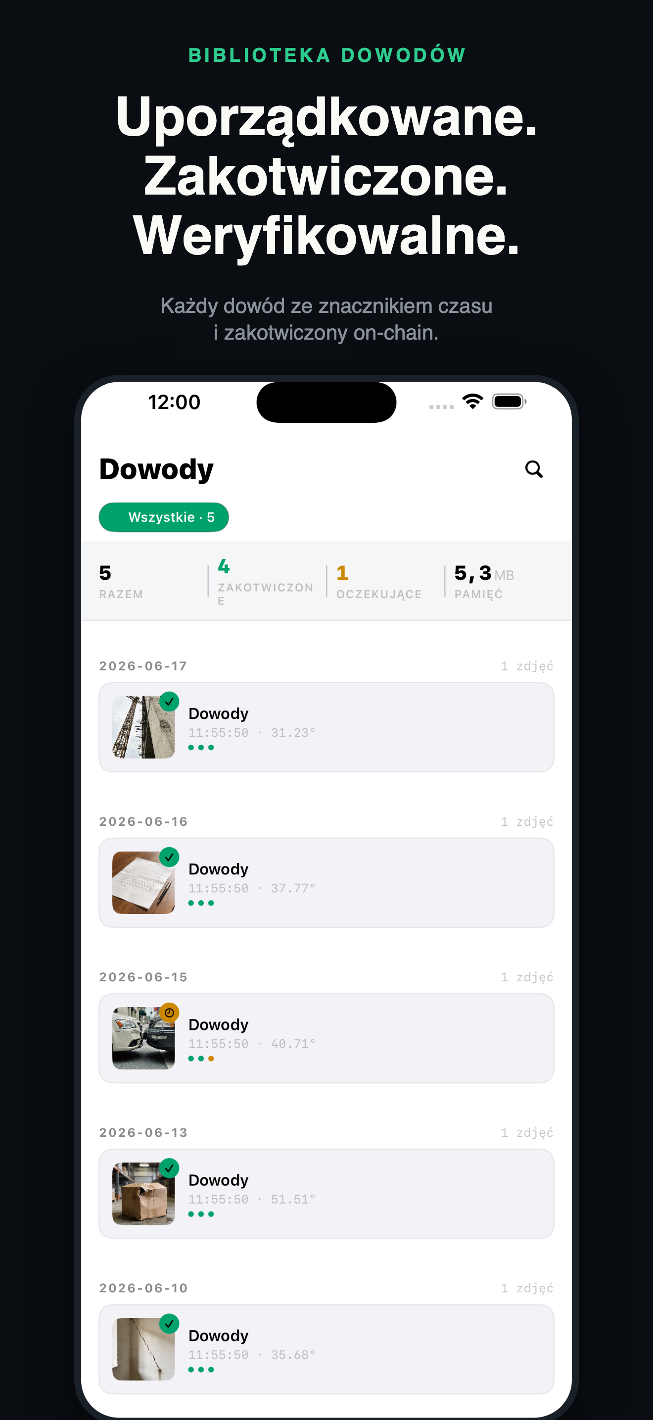 ProofLens-Niepodważalny Dowód — 3