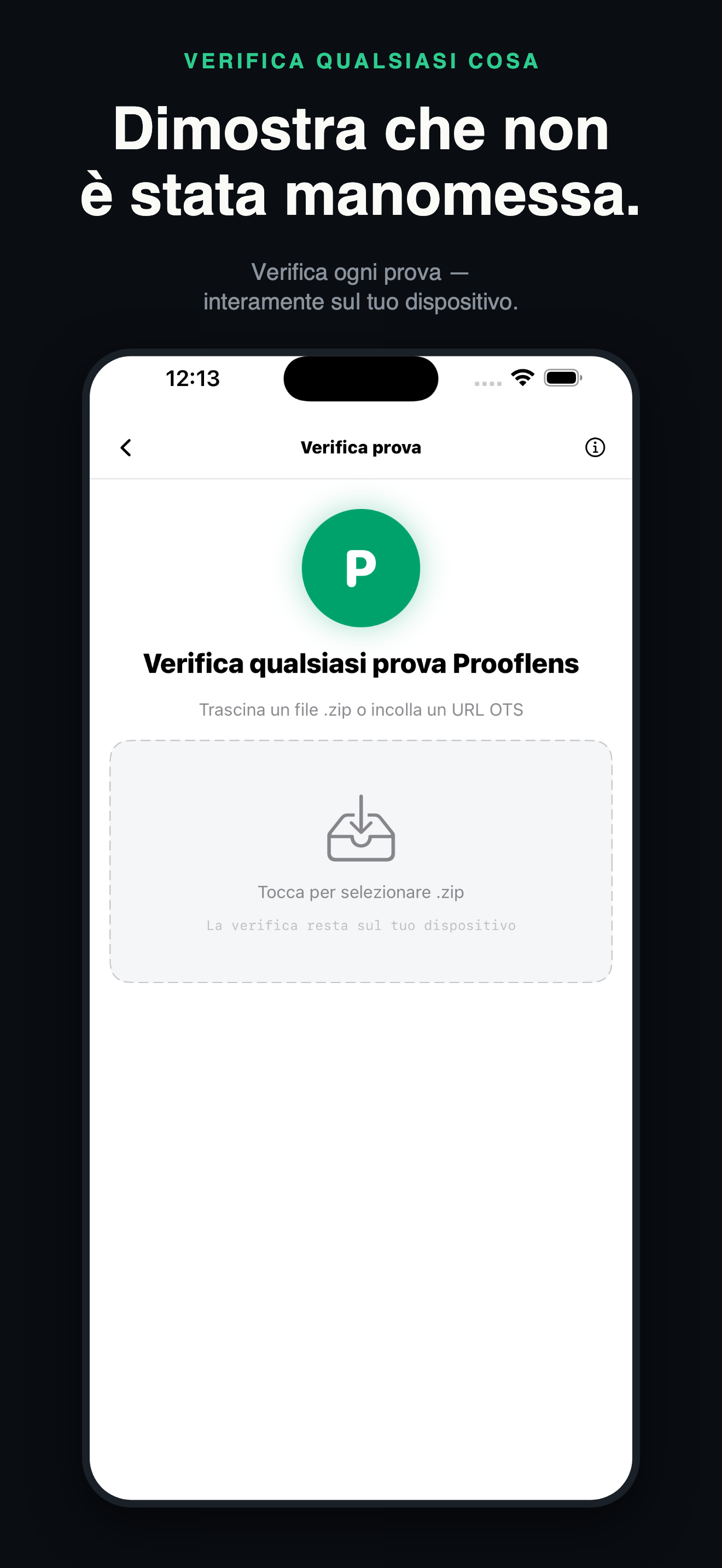 ProofLens-Prova Digitale Certa — 4