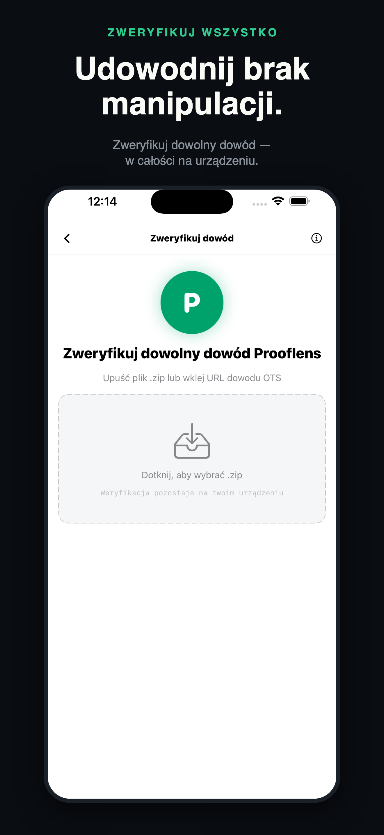 ProofLens-Niepodważalny Dowód — 4