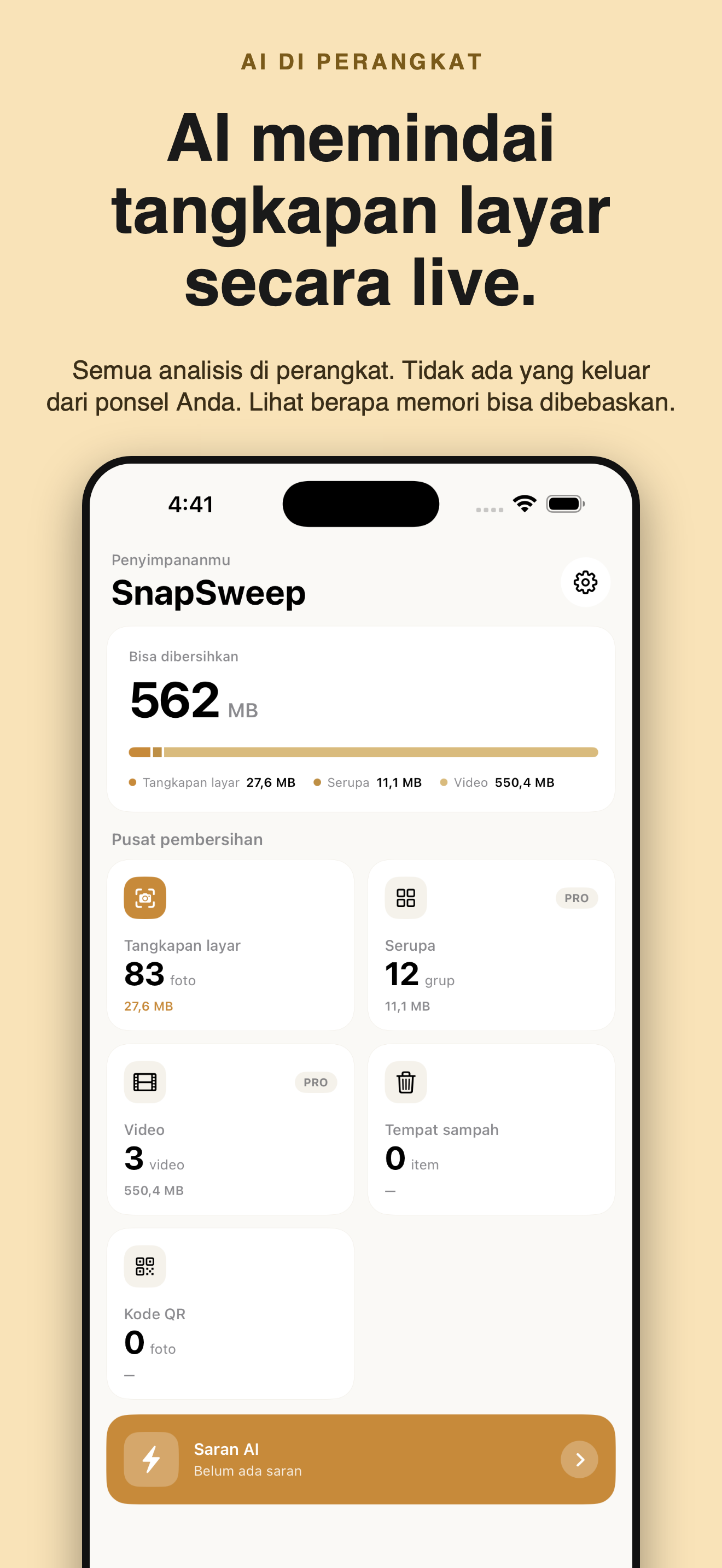 SnapSweep: rapikan foto — 1