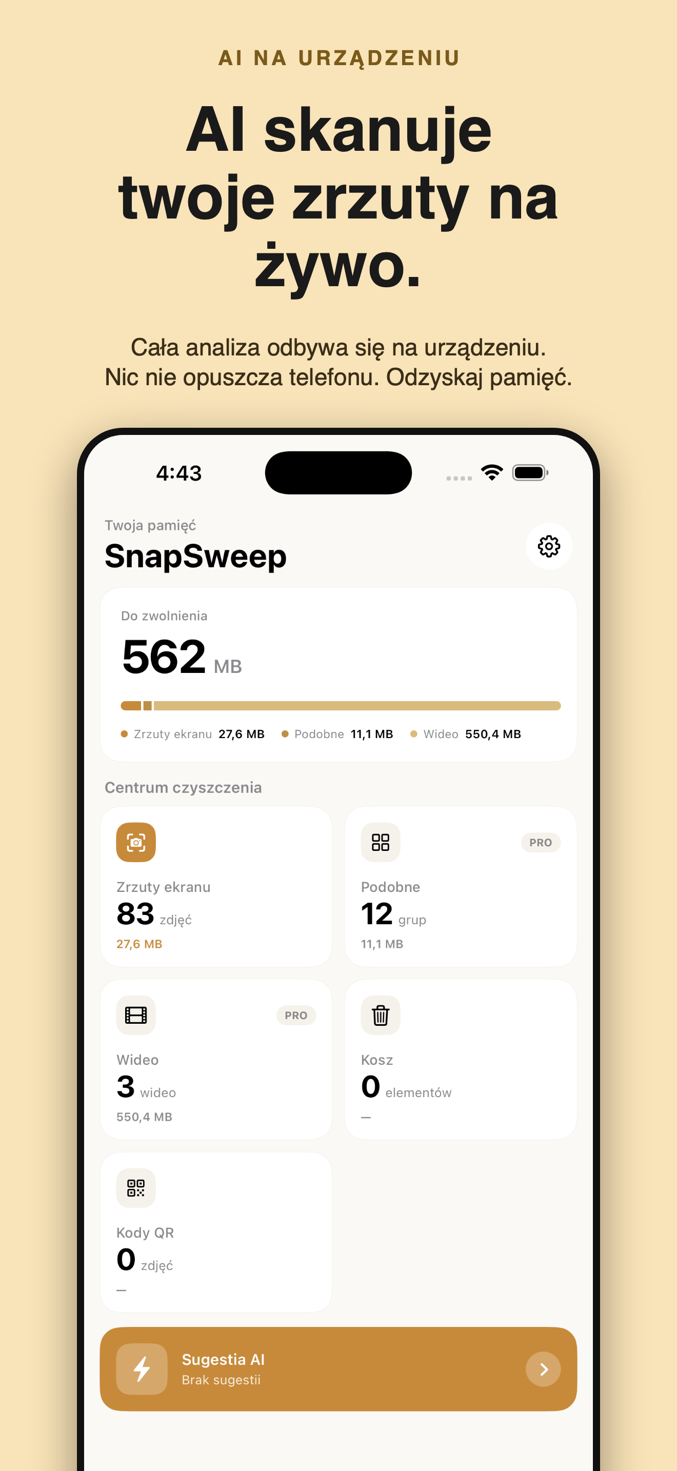 SnapSweep: porządki w foto — 1