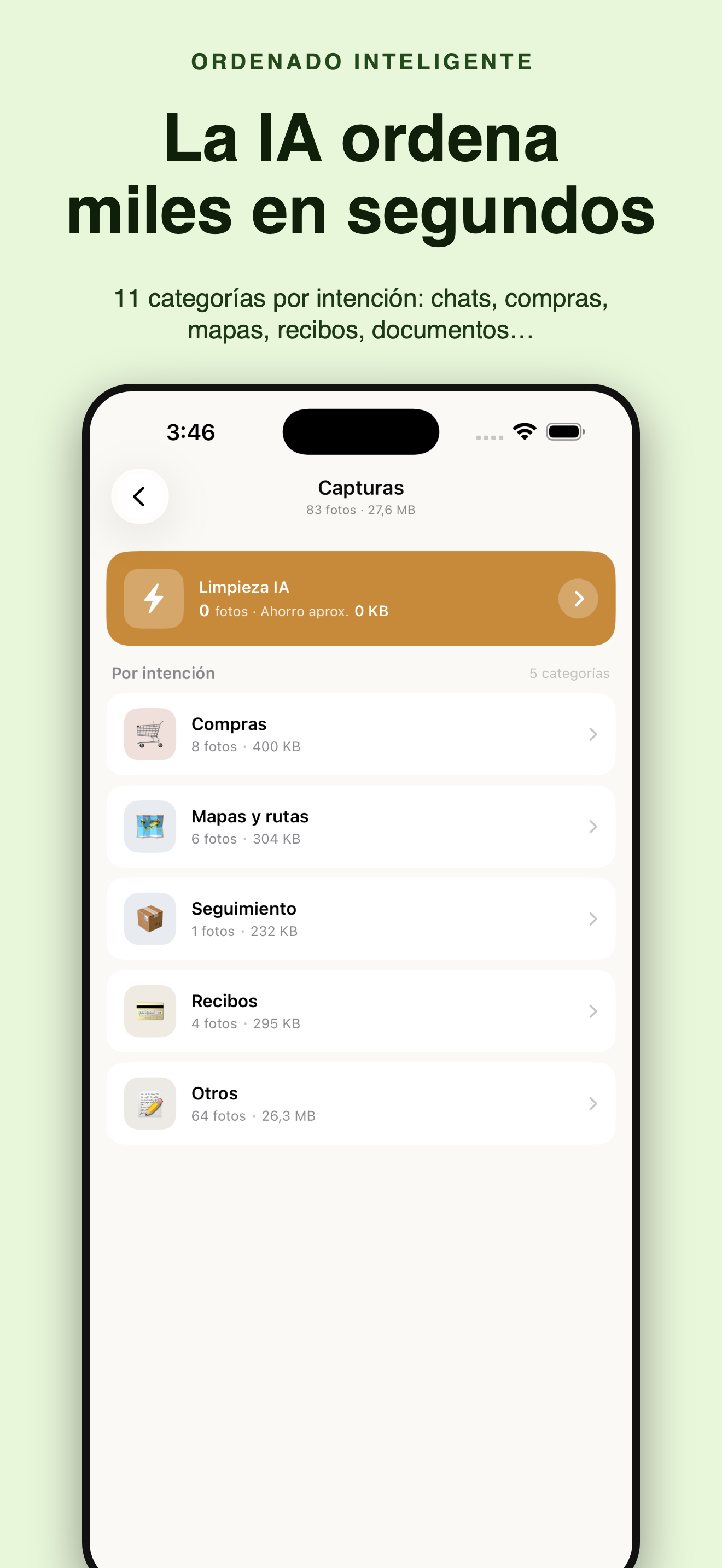 SnapSweep: limpiar fotos — 2