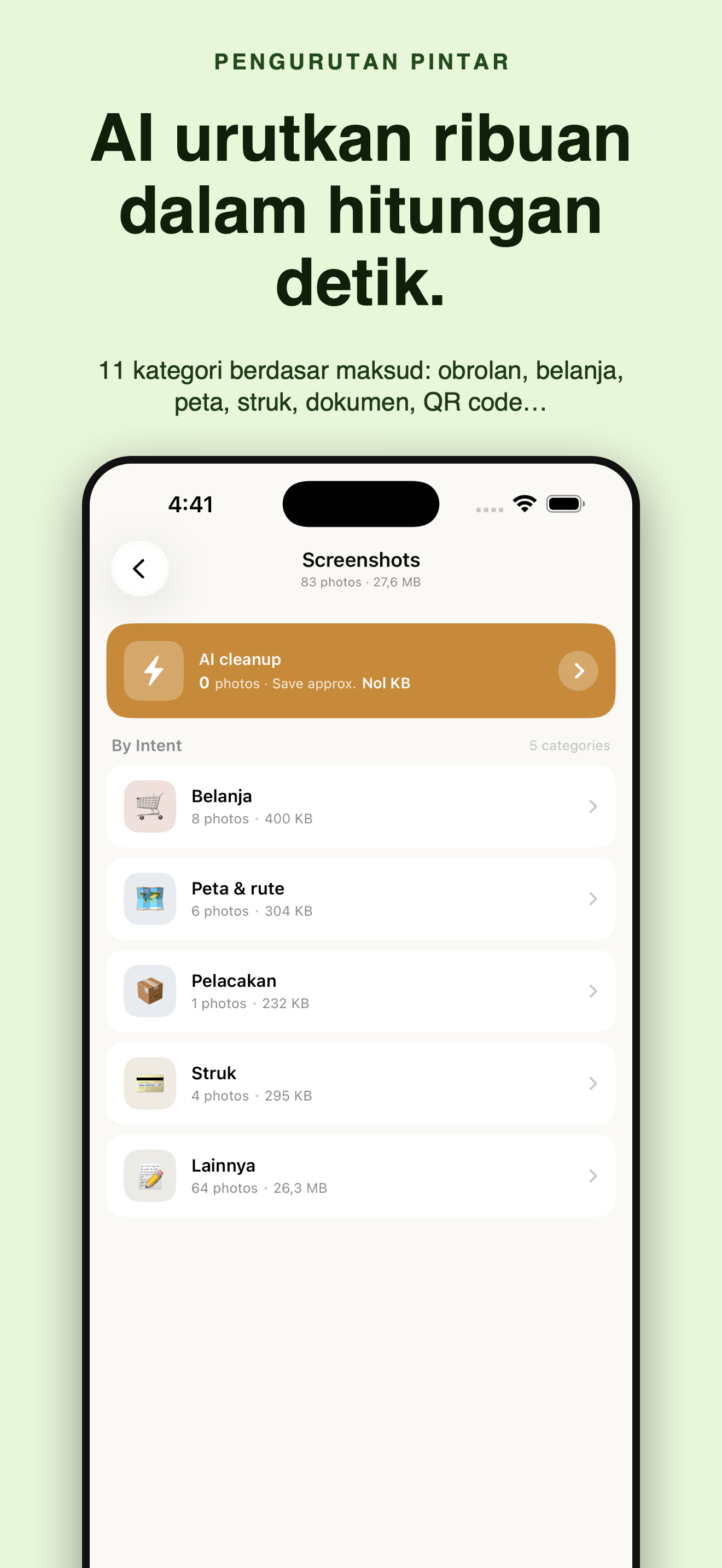 SnapSweep: rapikan foto — 2