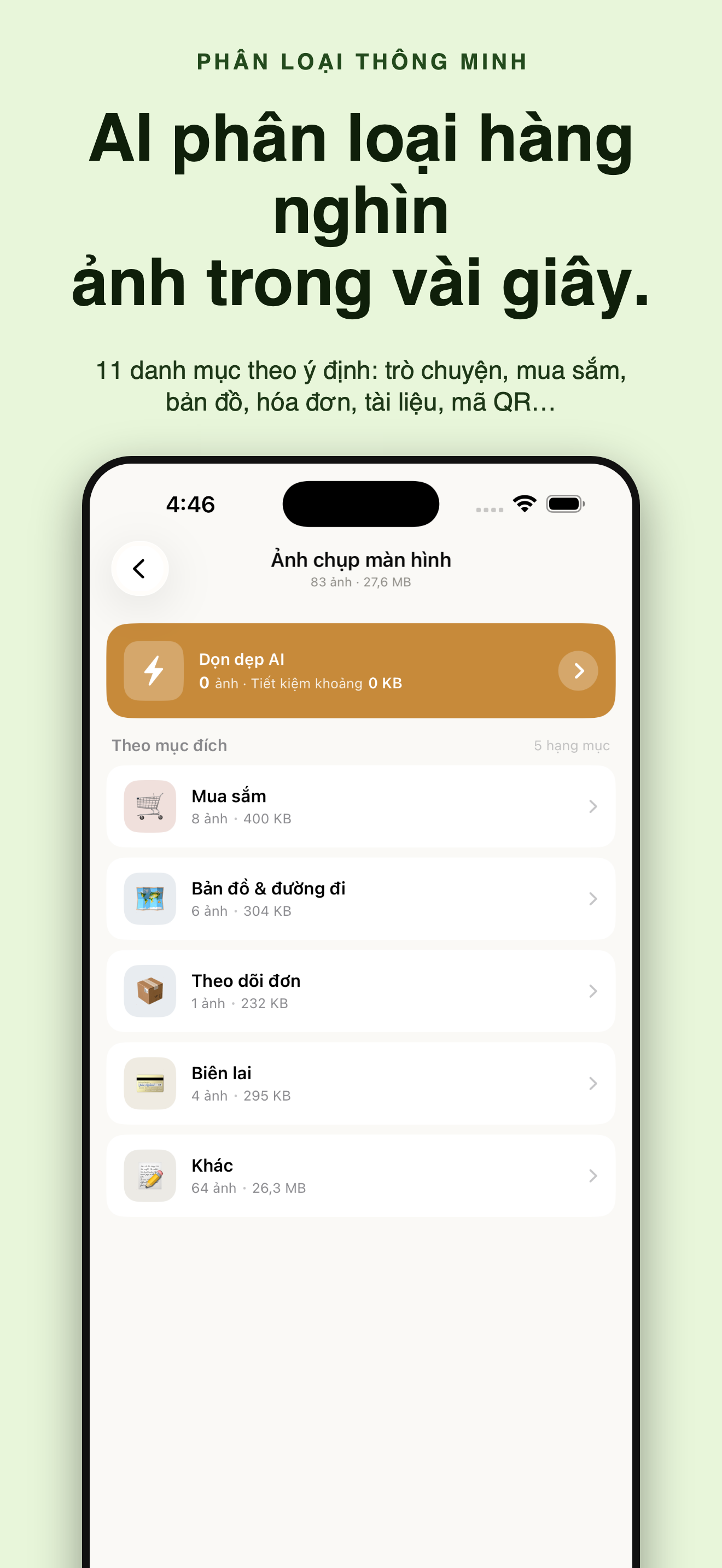 SnapSweep: dọn ảnh — 2