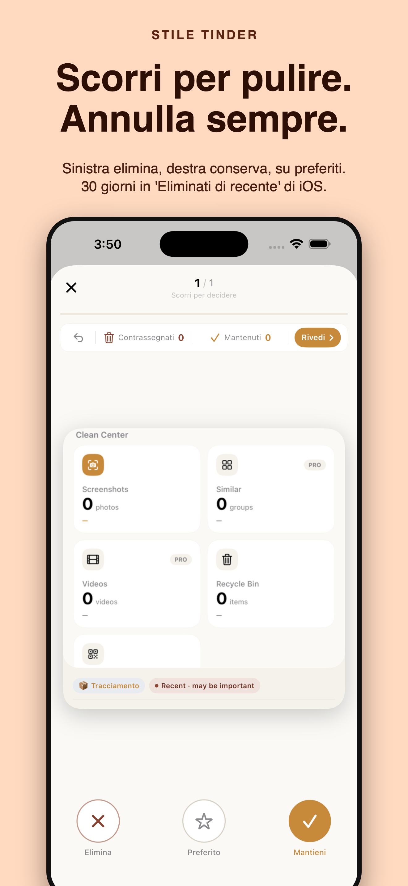 SnapSweep: pulisci foto — 3