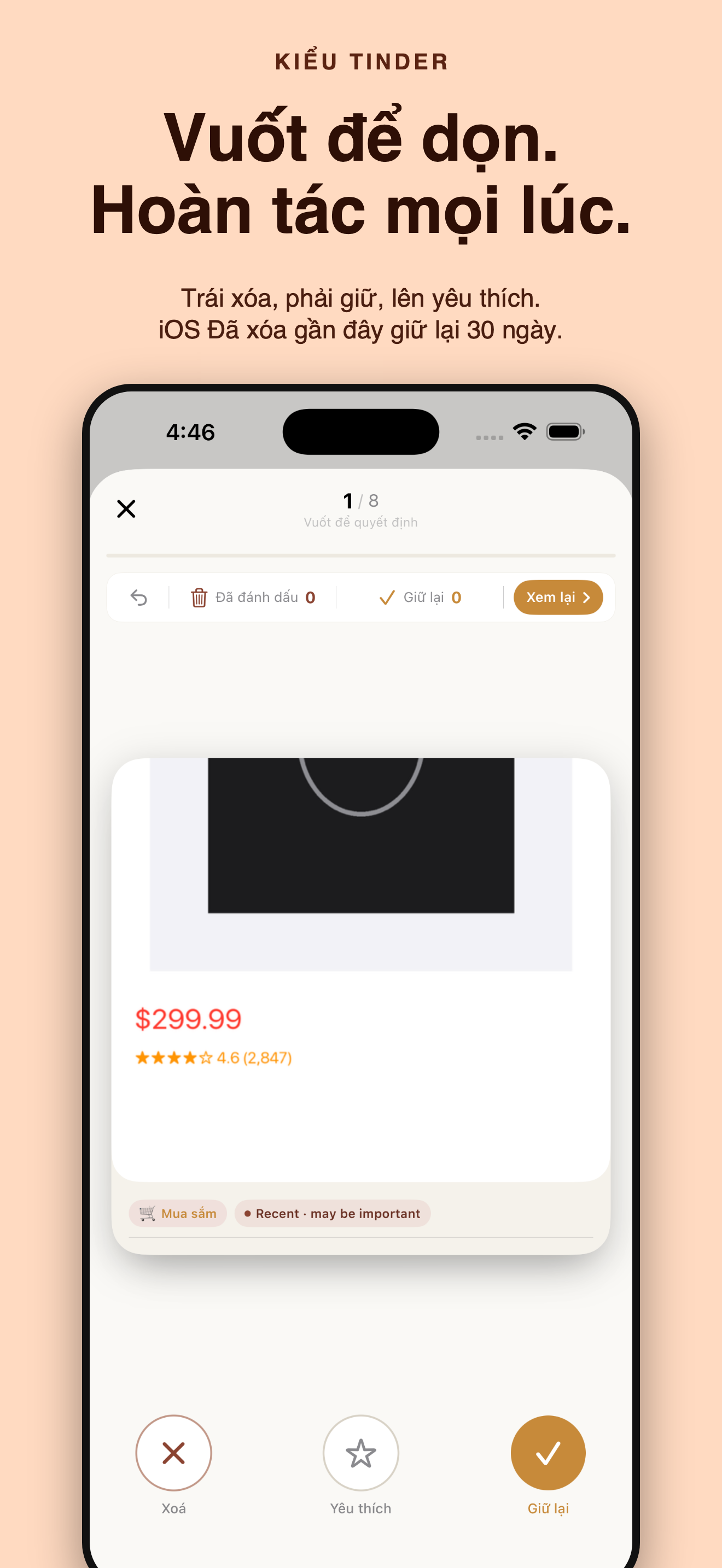 SnapSweep: dọn ảnh — 3