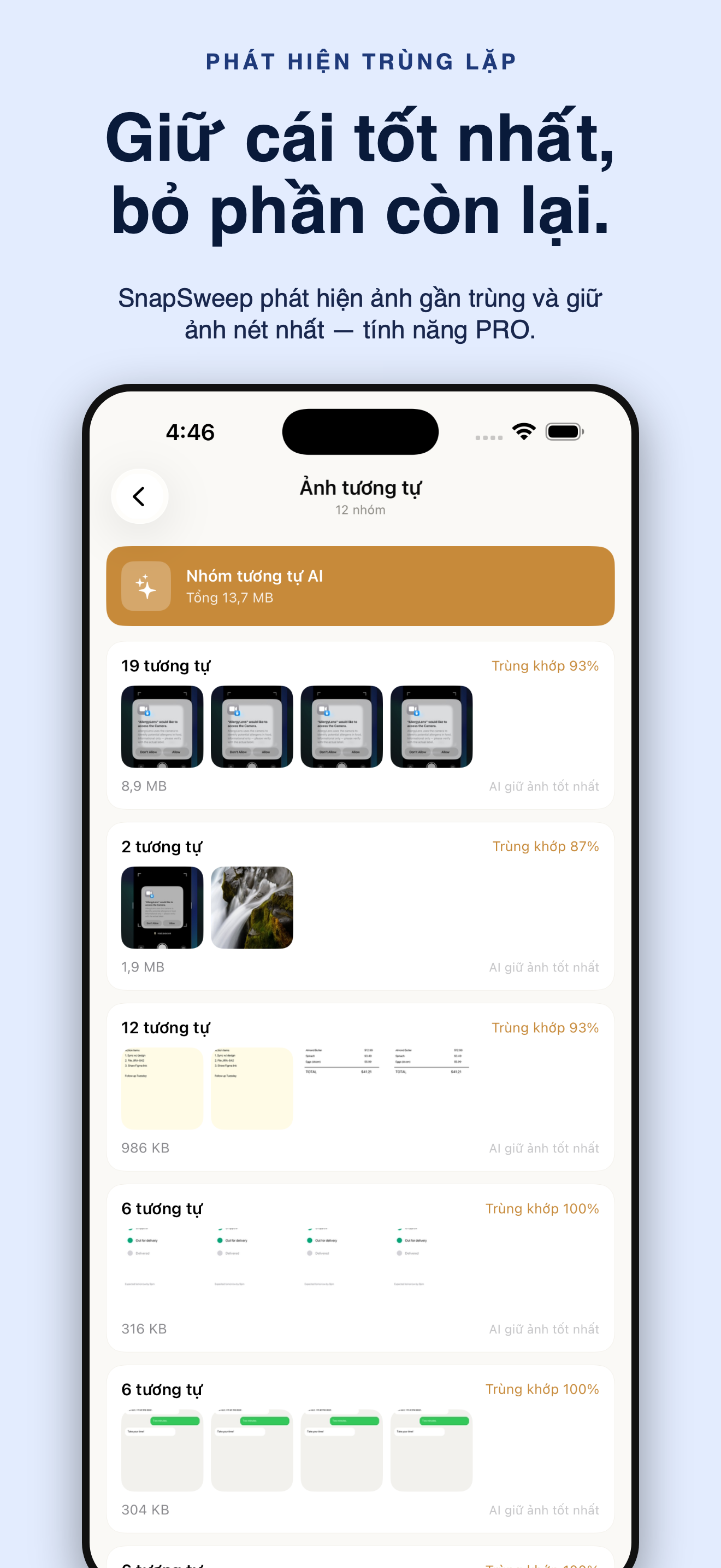 SnapSweep: dọn ảnh — 4