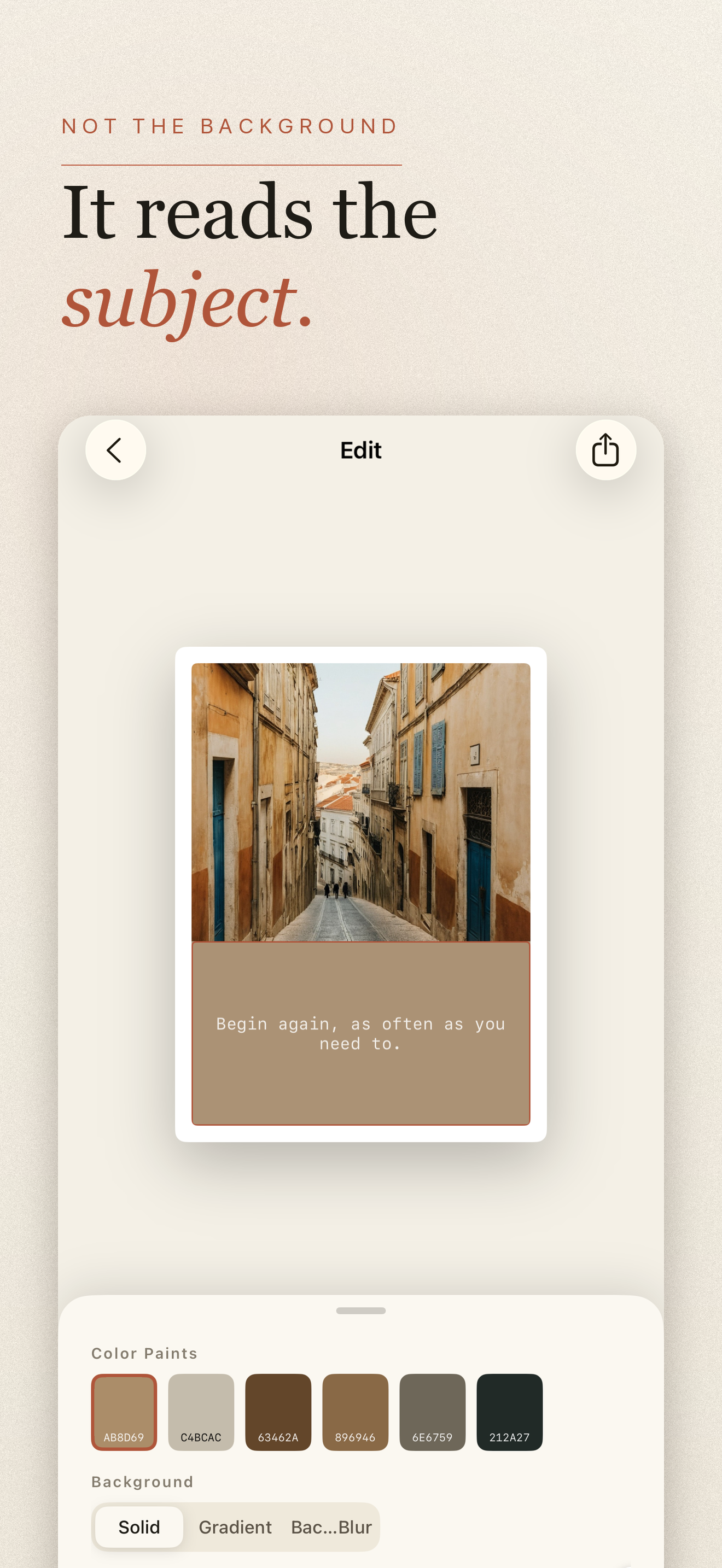 Tinta-Color Palette from Photo — 2
