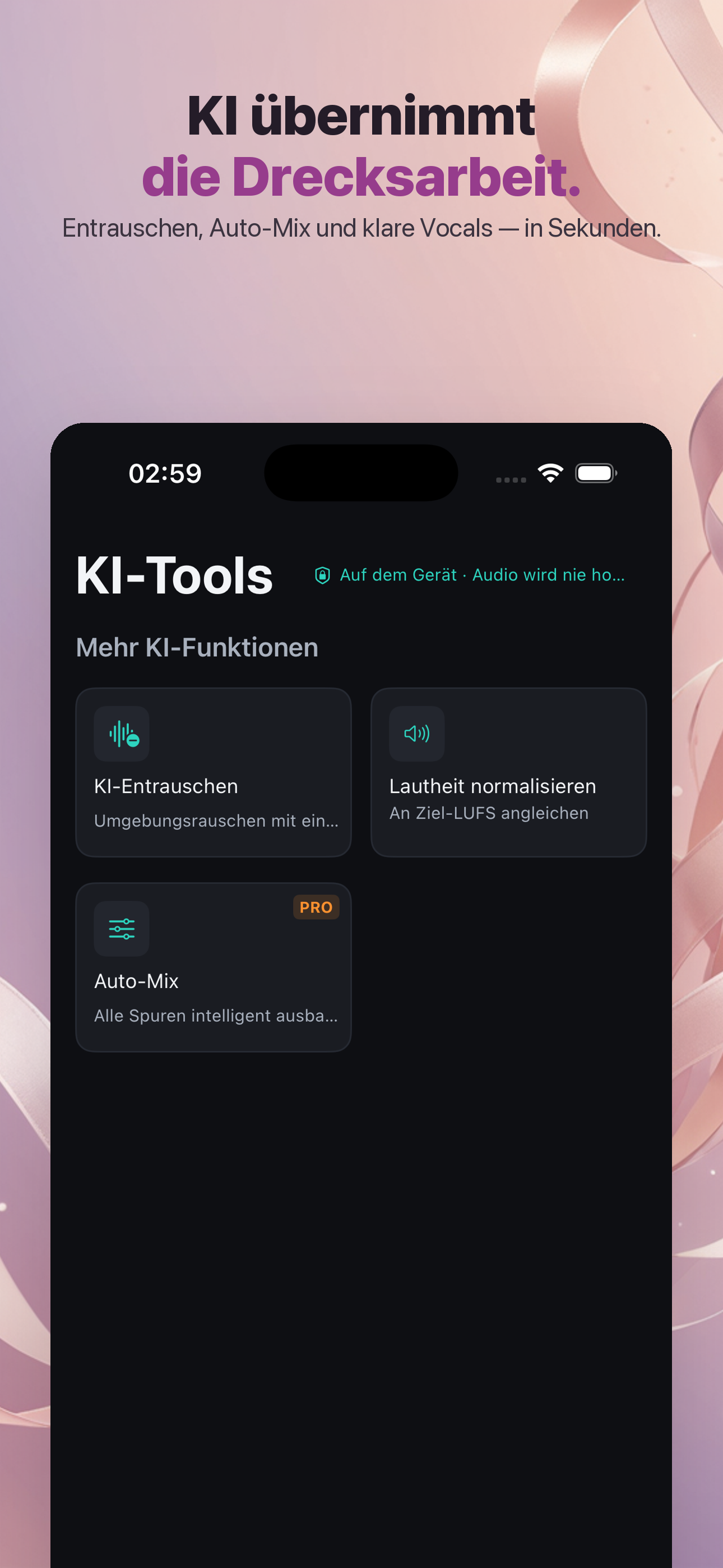 WaveCraft-Tonstudio & KI-Audio — 3