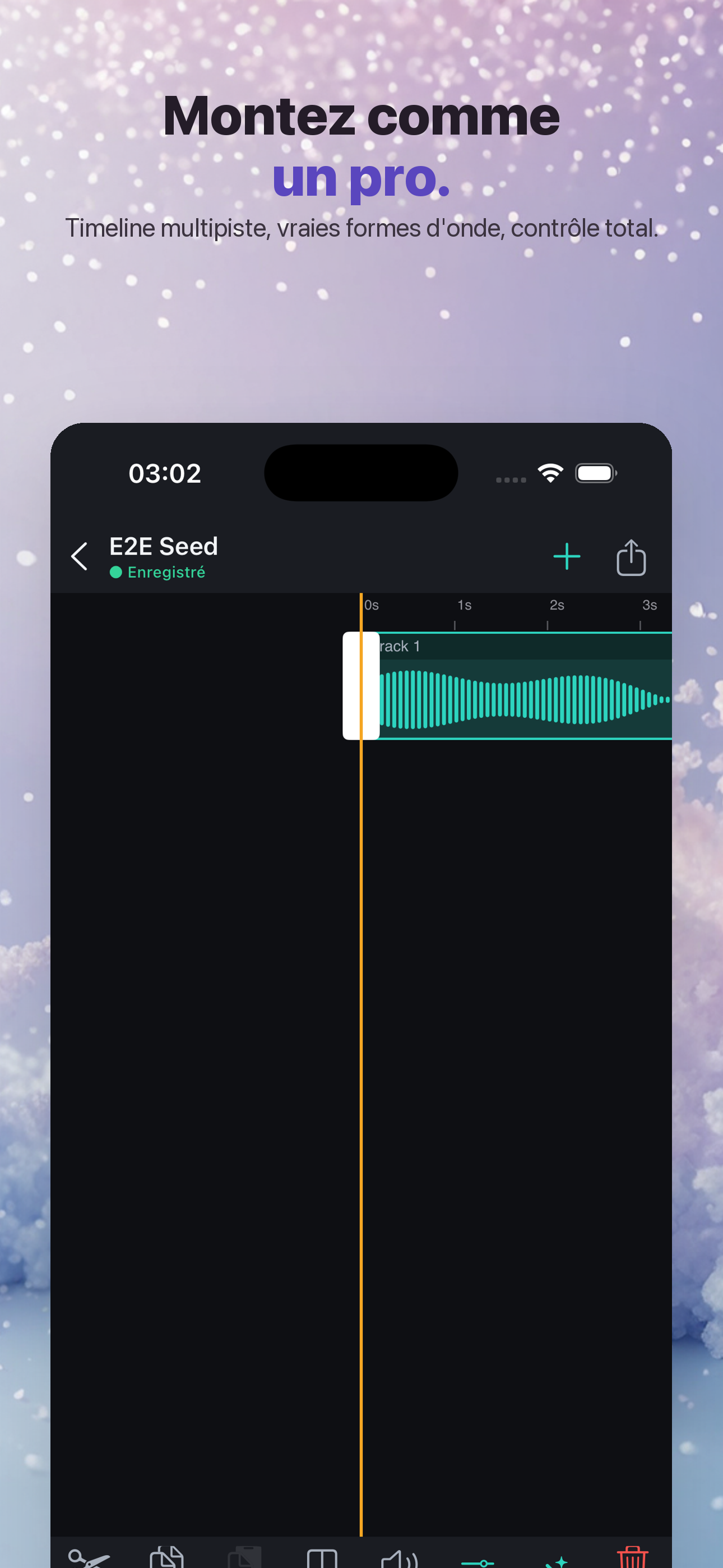 WaveCraft-Éditeur Audio IA — 2