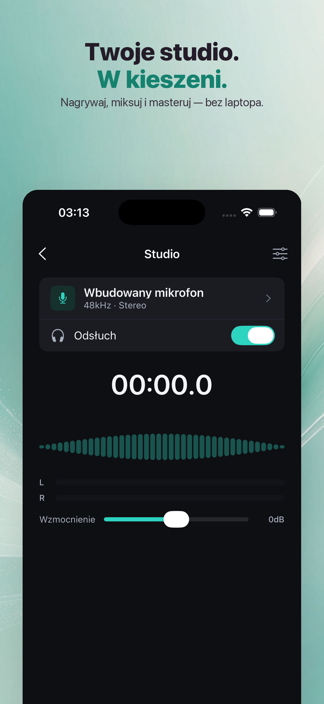 WaveCraft-Studio Nagrań AI — 1