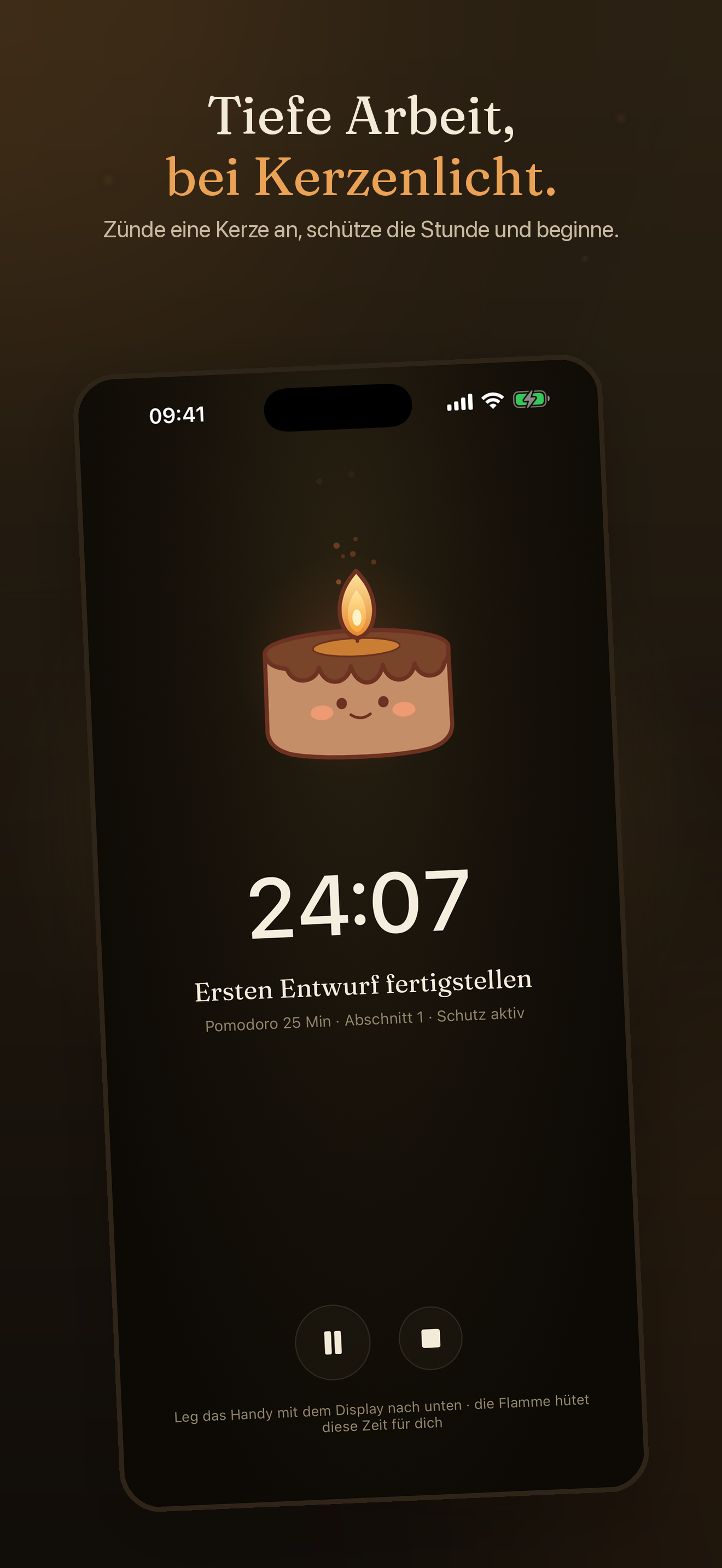 Wick: Fokus bei Kerzenlicht — 1