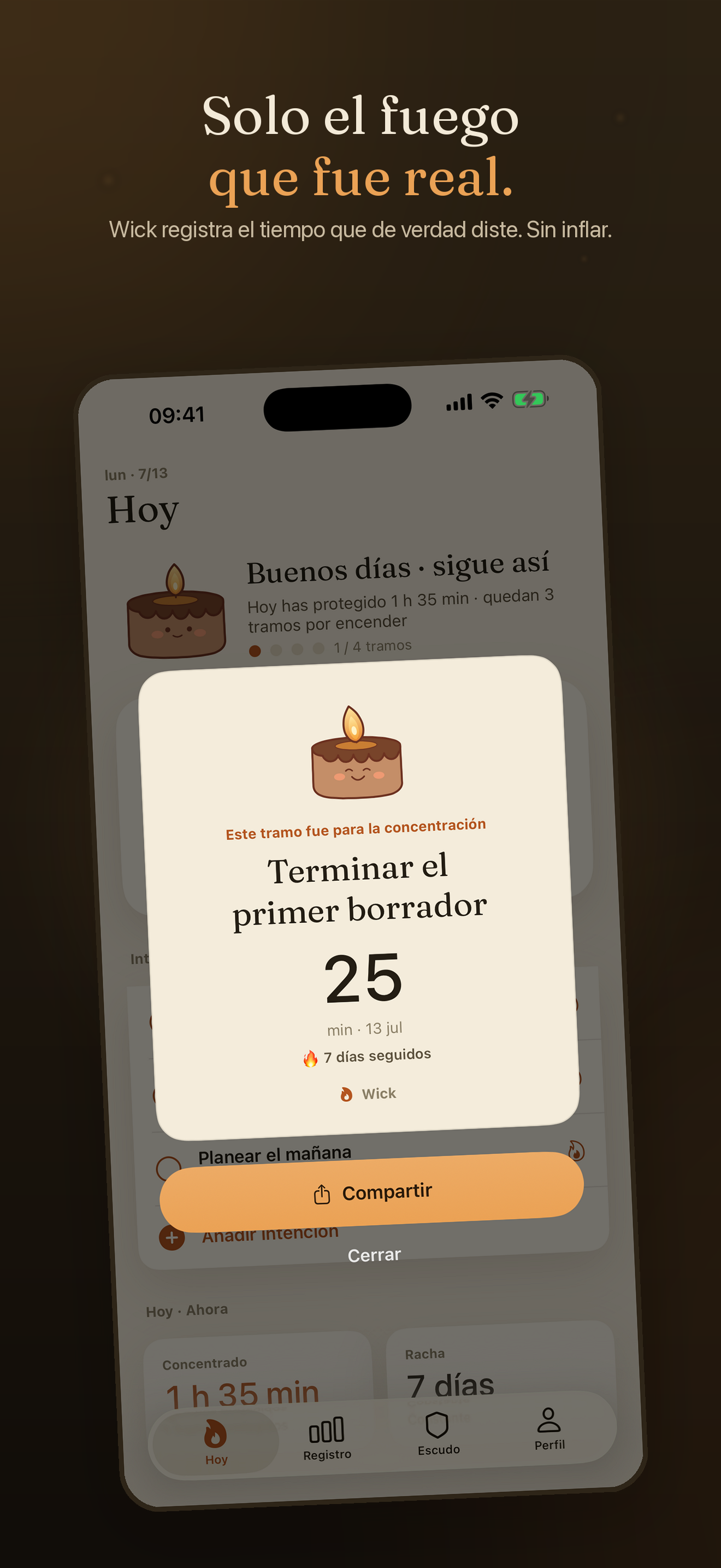 Wick: concentración con vela — 5