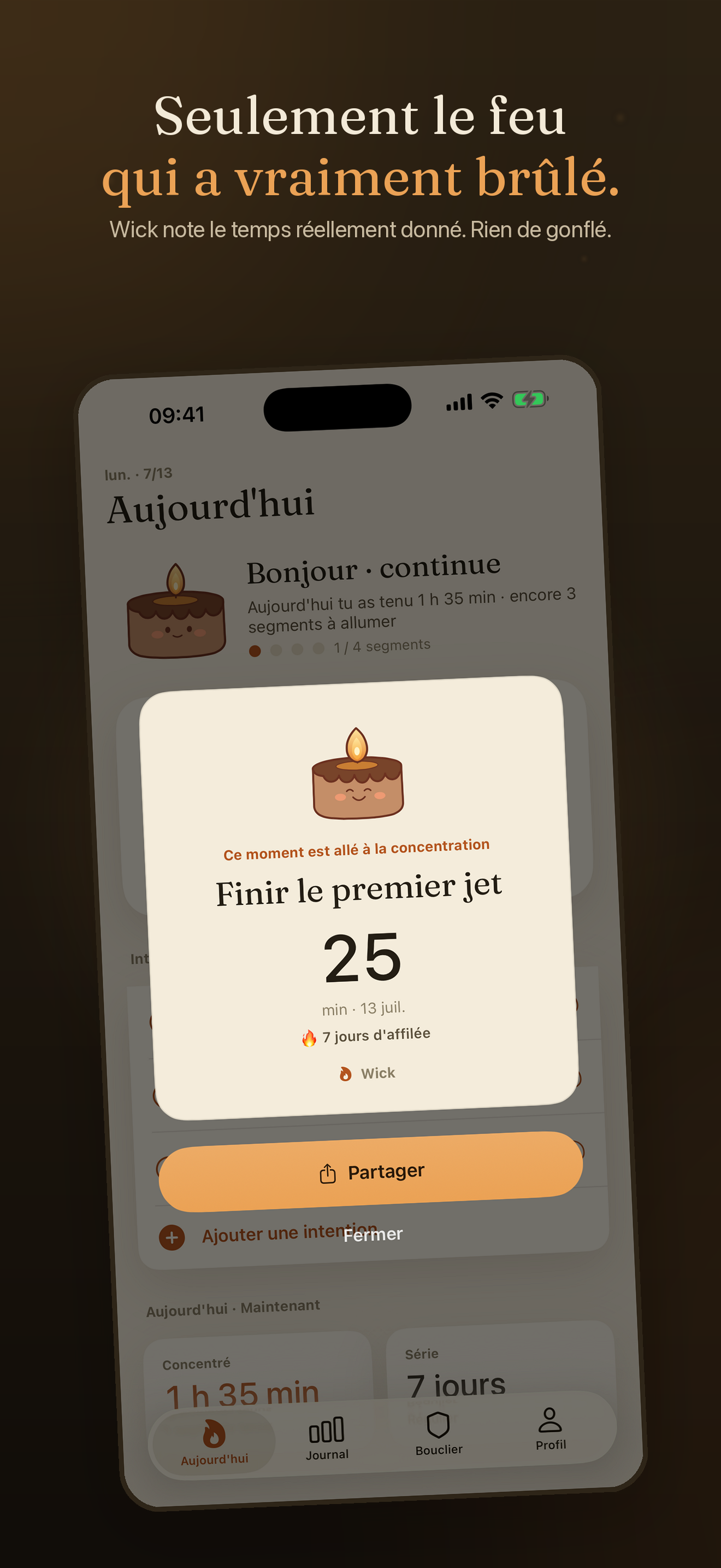 Wick : focus à la bougie — 5