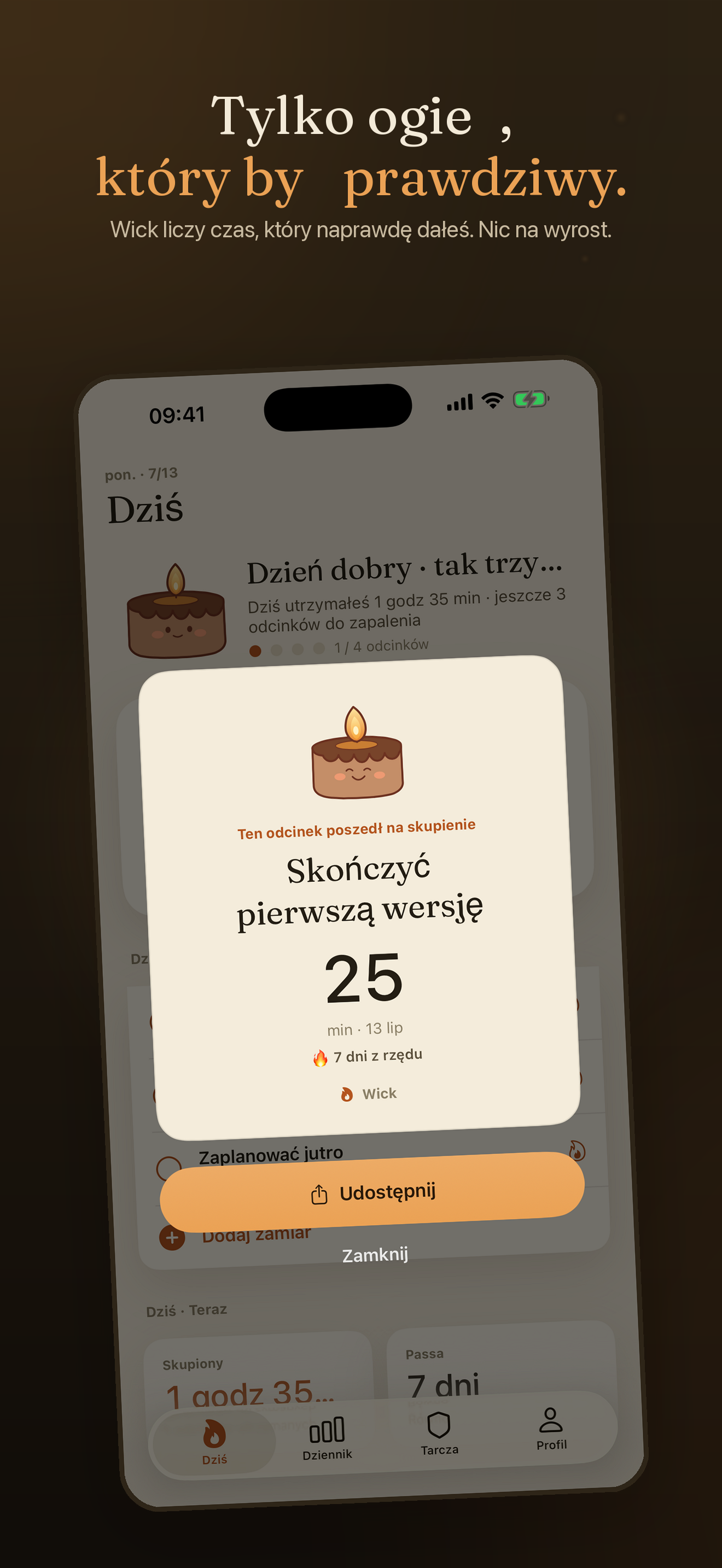 Wick: skupienie przy świecy — 5