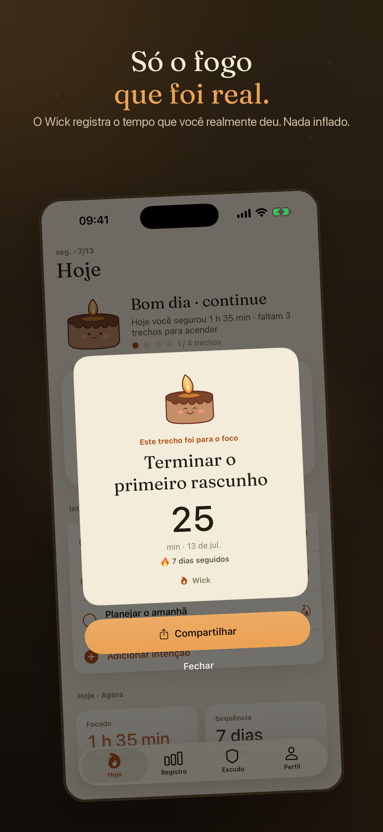 Wick: foco à luz de vela — 5