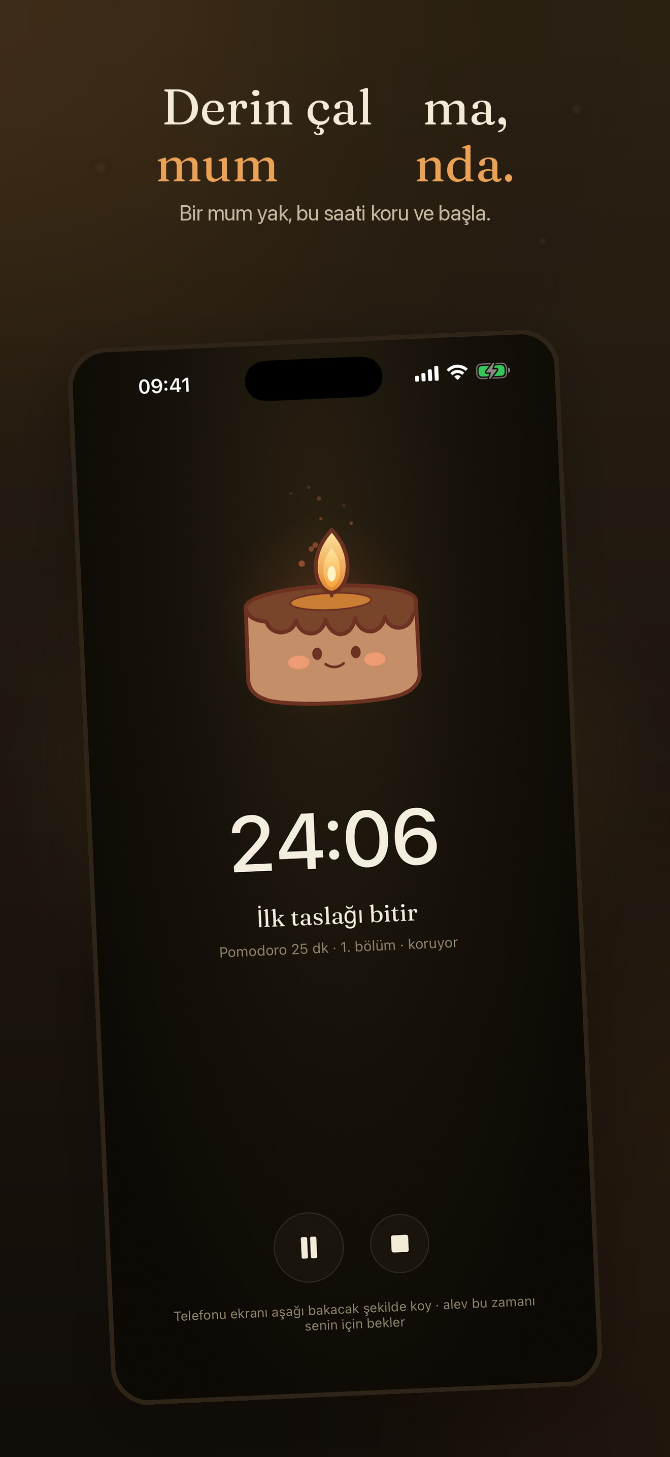 Wick: mum ışığında odak — 1