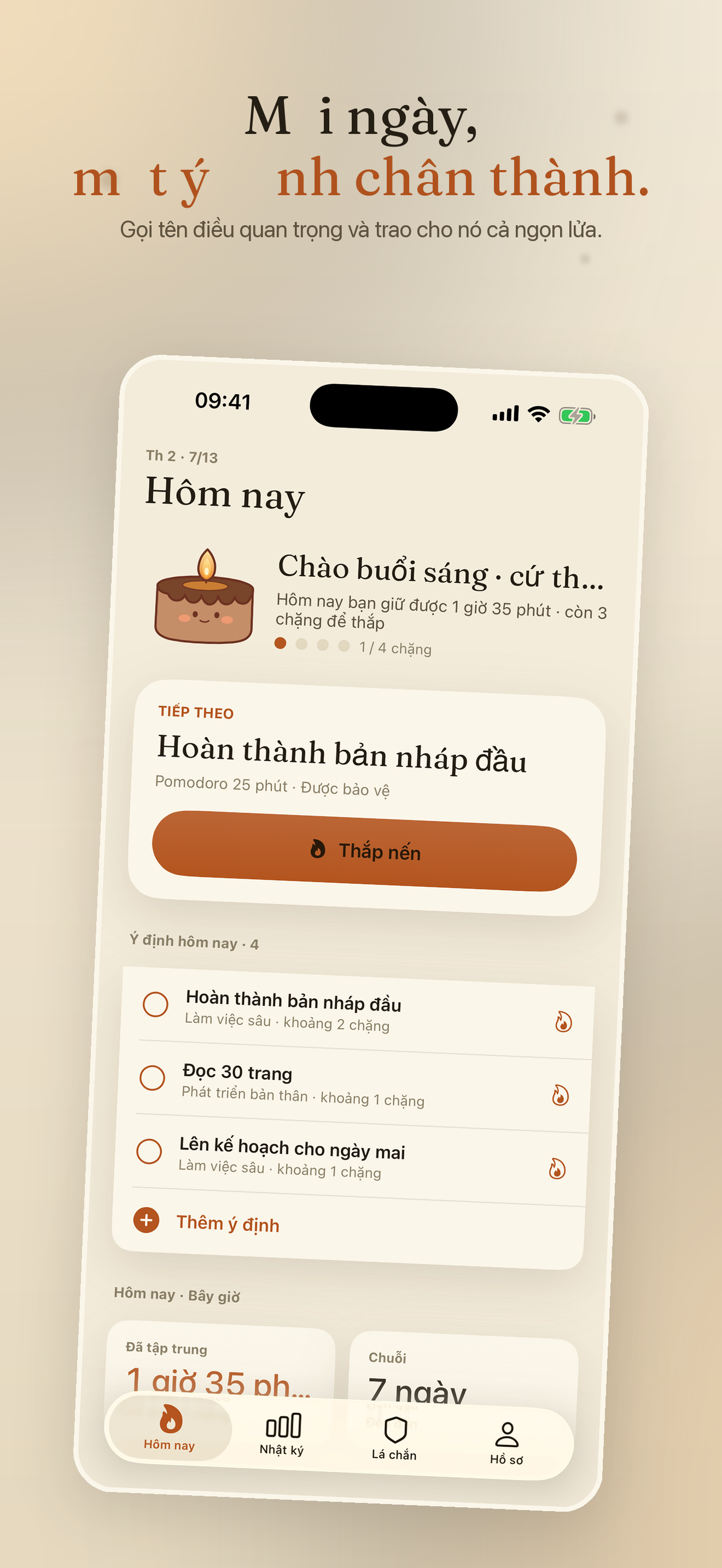 Wick: tập trung bên nến — 2