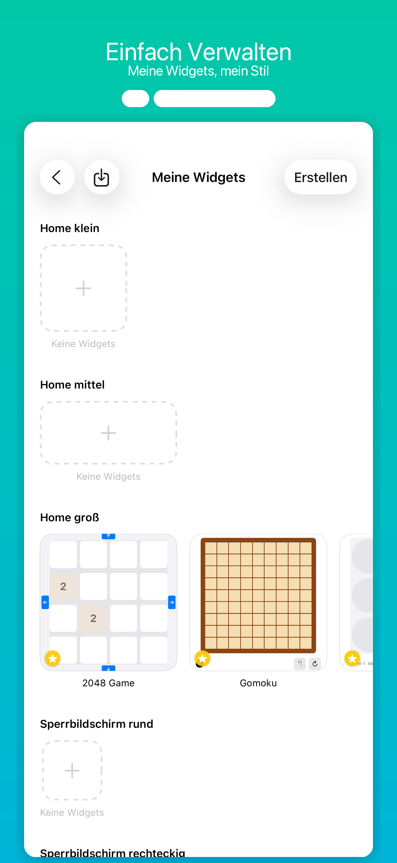 Craft Widgets — 3