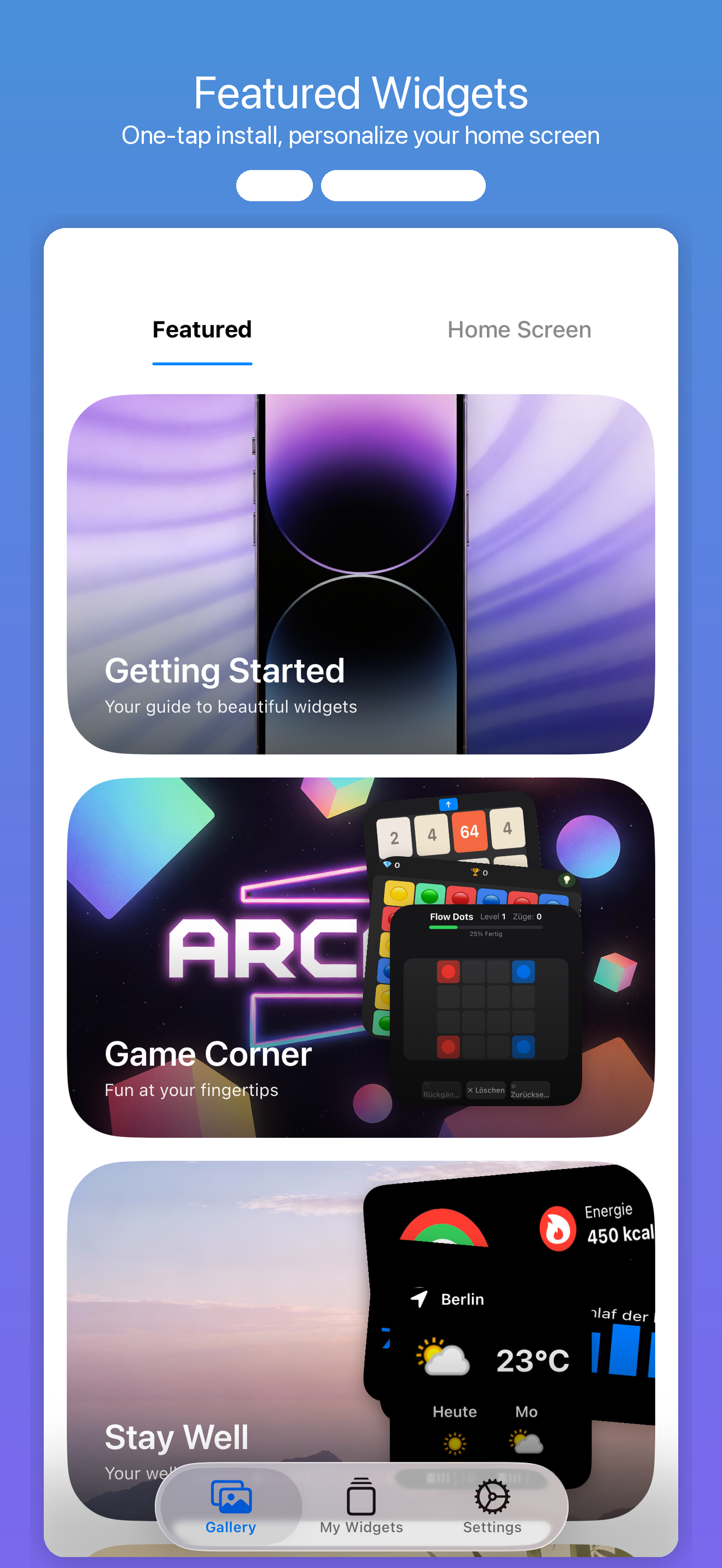 Craft Widgets — 1