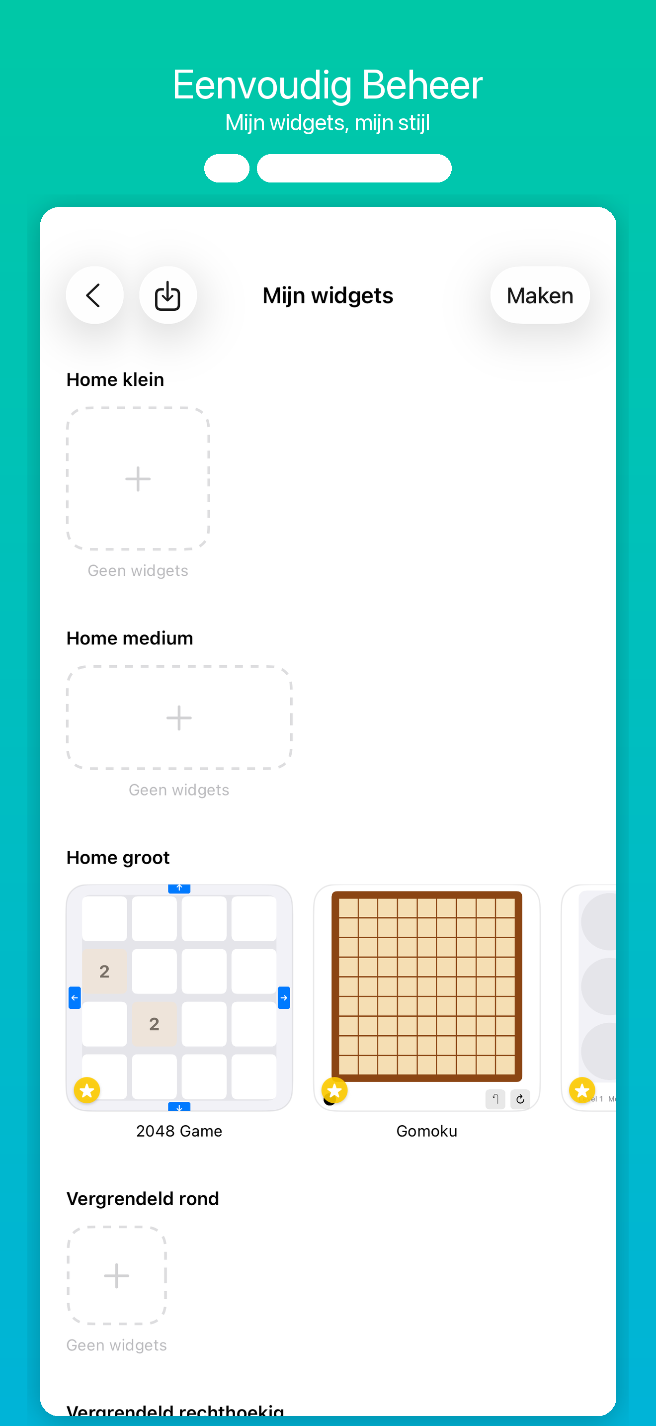 Craft Widgets — 3