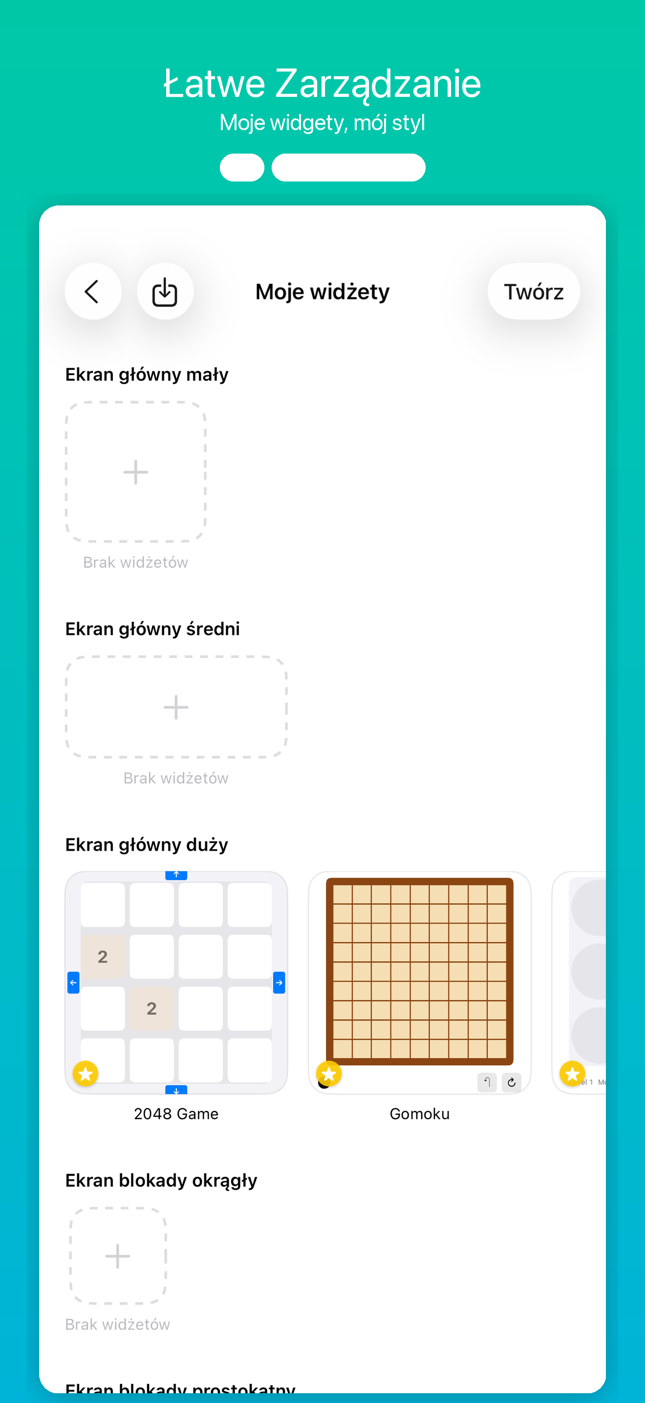 Craft Widgets — 3